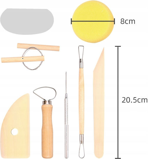 Set de unelte de salvare a lutului de gips 42pcs Xxl