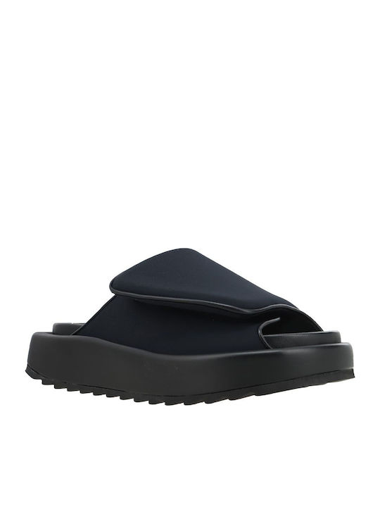Γυναικεία Σανδάλια Flatforms Μαύρα