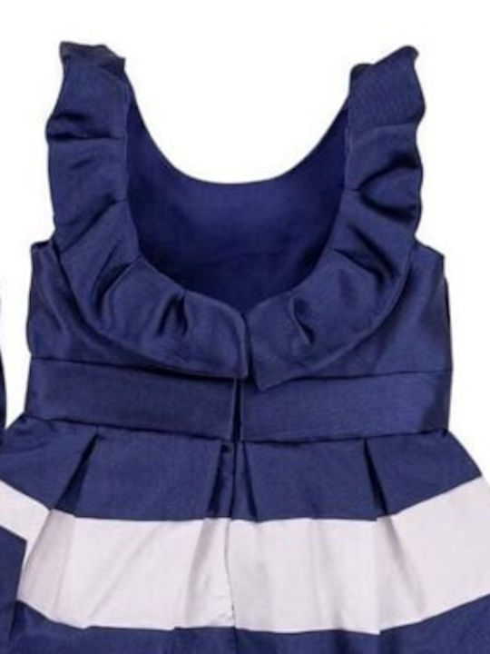 EMC Kids Dress Striped Navy Blue