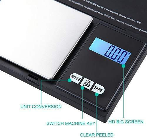 Digitale Küchenwaage bis 0,5 kg Grau