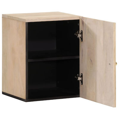 vidaXL Ξύλο Badezimmerschrank B38xT33xH48cm Braun