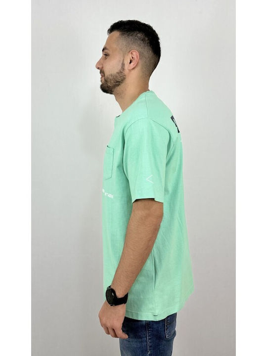 Replay Men's Short Sleeve T-shirt Mint