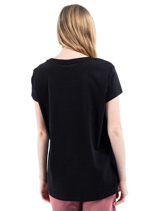 Target Damen T-shirt Schwarz