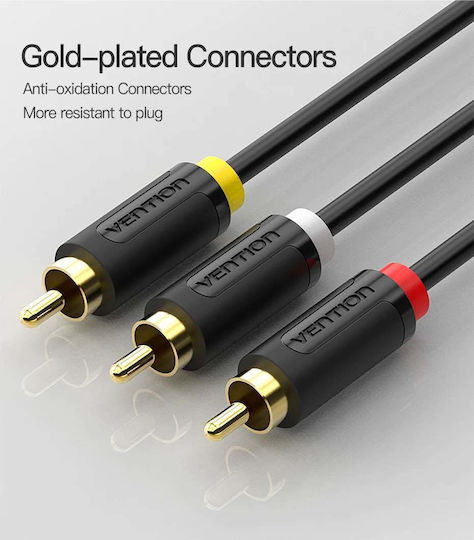 Vention Кабел RCA мъжки - RCA мъжки 1.5м BCABG