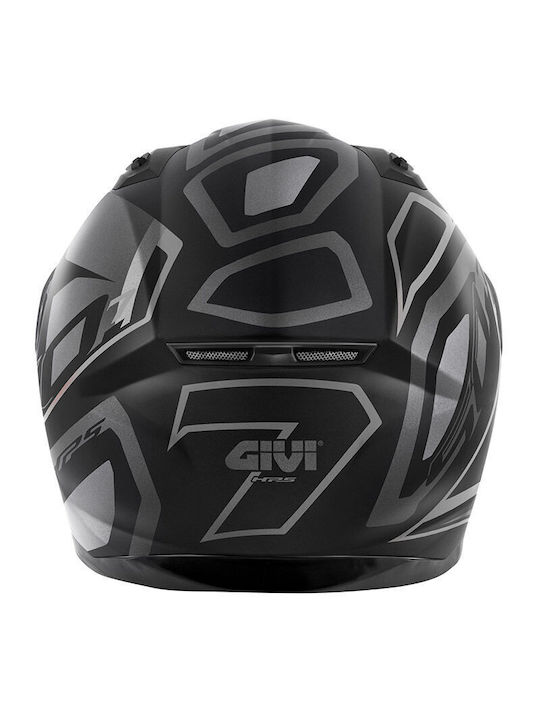 Givi H50.7 Proton Matt Titan/Black Motorradhelm Volles Gesicht ECE 22.06