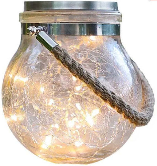 Lampă Solară Stradală Alb Cald cu Fotocelulă IP55 14cmx11.5cmcm