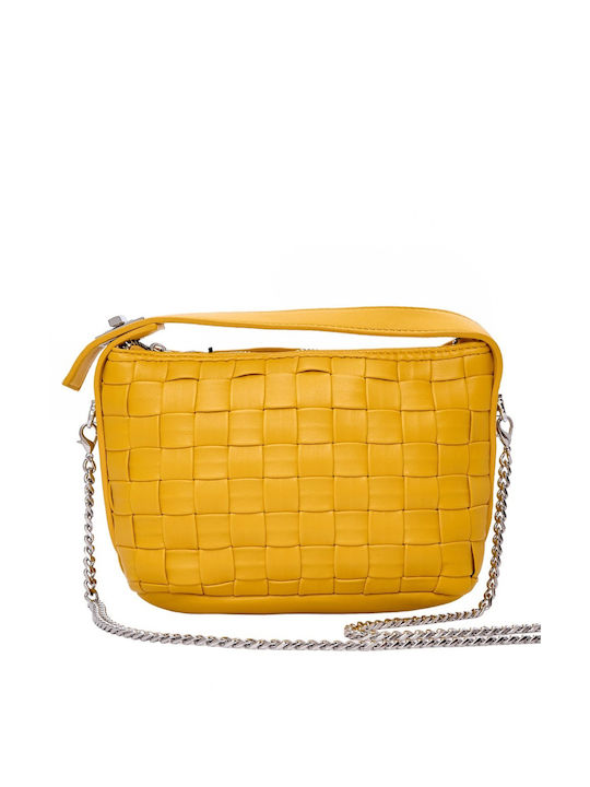Bag to Bag Γυναικεία Τσάντα Χειρός Κίτρινη