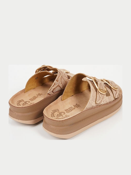 Anatomic Flatforms Fantasy Sandals Copper S1100