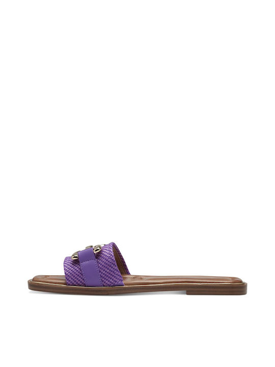 Tamaris Women's Flat Sandals in Purple Color