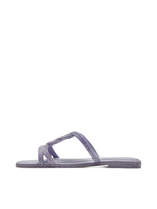 Tamaris Damen Flache Sandalen in Lila Farbe