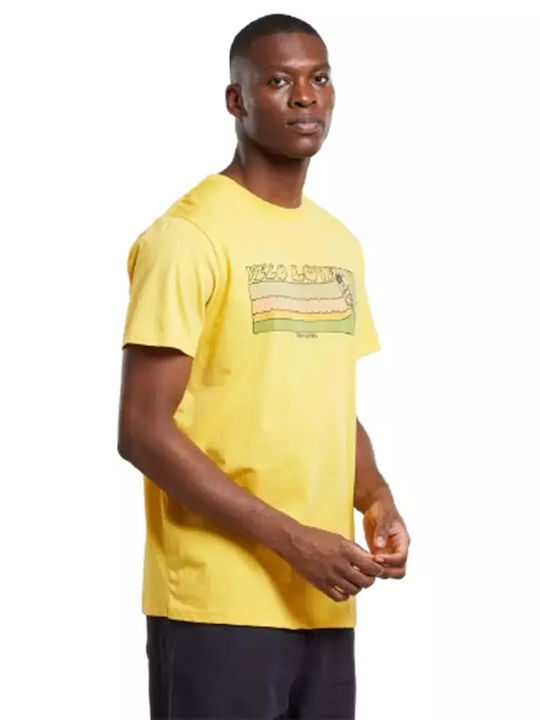 Dedicated Men's Short Sleeve T-shirt Misted Yellow