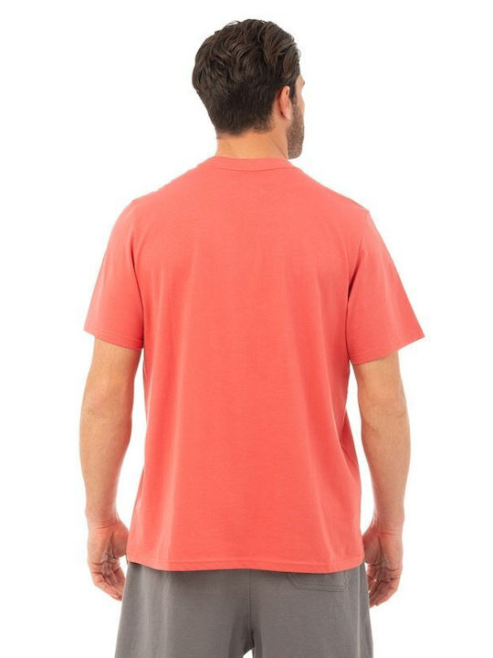 Be:Nation Ανδρικό T-shirt Κοντομάνικο Pastel Red