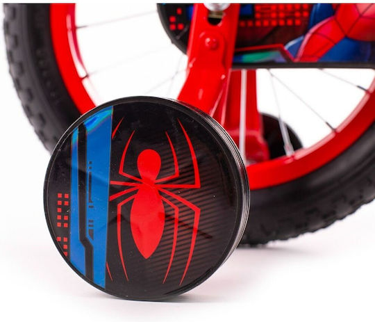 Huffy Spider-Man 14" Kids Bicycle BMX Blue