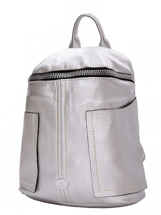 Bag to Bag Damen Tasche Rucksack Silber