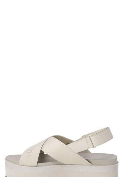 Calvin Klein Women's Flat Sandals in Black Color