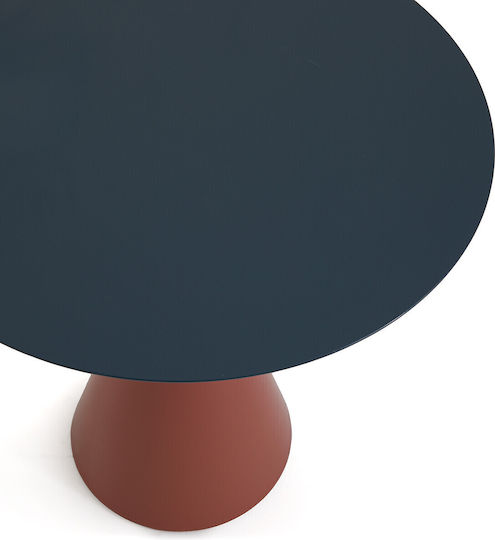 Tisch für kleine Außenbereiche Stabil Blau 70x70x70cm