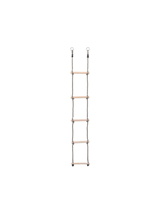 vidaXL Single Wall-Mounted Bathroom Ladder ​30x30cm Silver