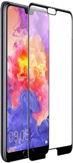 3D 0.3мм Закалено стъкло за цялото лице Черен (Huawei P20 Pro)