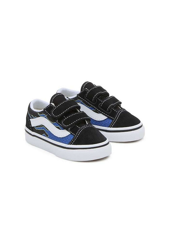 Vans Td Old Skool Shoes Black Blue