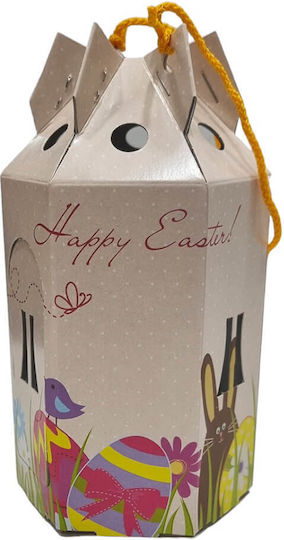 Joy Lampion De Paște Iepuraș Din Hârtie 10x20cm