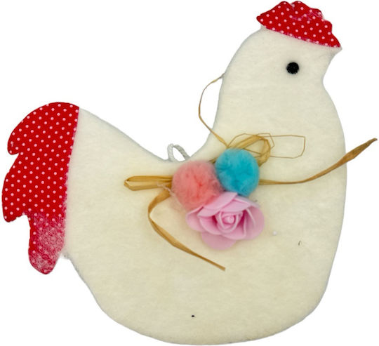 Easter Chicken Felt 20x18x18cm