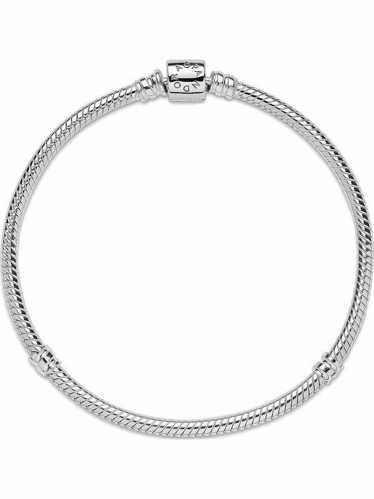 Pandora Γυναικείο Βραχιόλι από Ασήμι 18cm