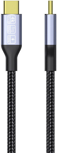 Cablu HDMI de sex masculin - HDMI de sex masculin 2m Negru