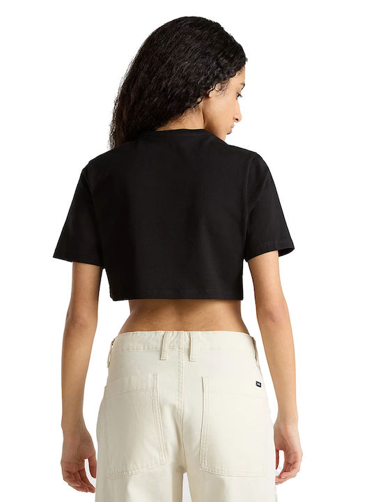 Vans Women's Crop T-shirt Black