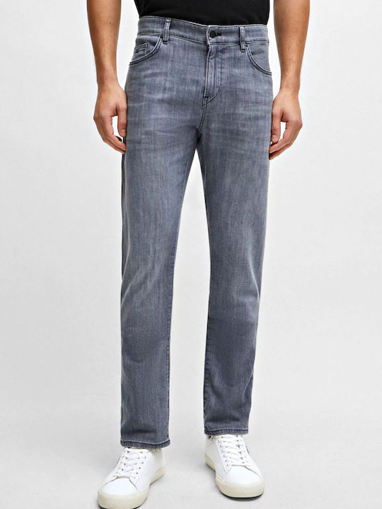 Delaware3-1 Men's Jeans Pants Elastic with Slim Fit Grey