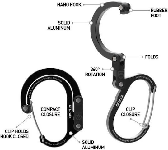 Gear Aid Καραμπίνερ Ασφαλείας 1τμχ