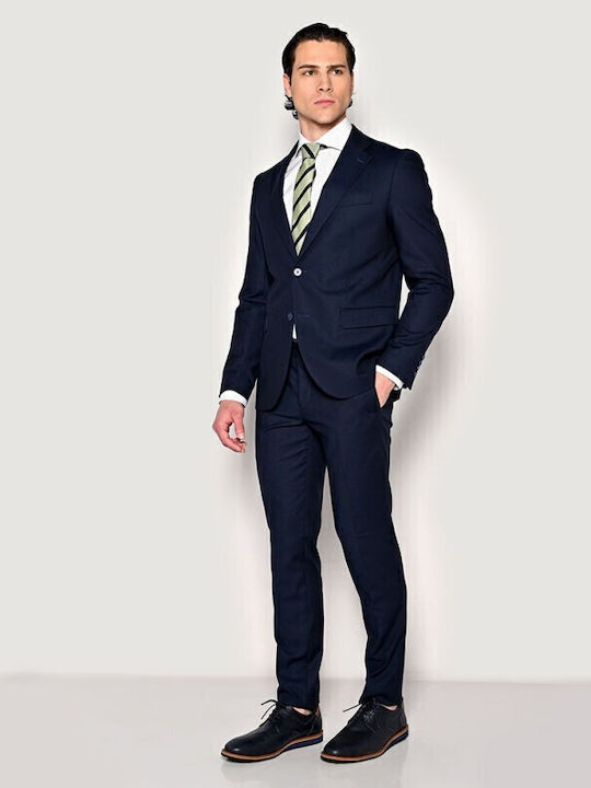 Men's Summer Suit Blue