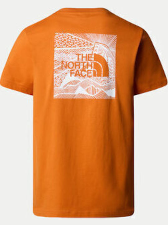The North Face Redbox T-shirt Orange