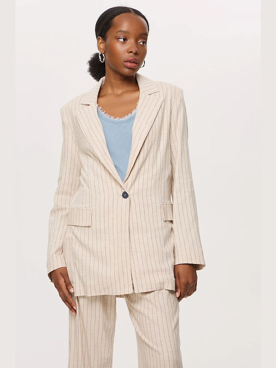 BSB Women's Blazer Beige