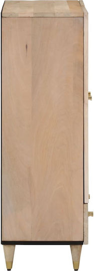 Cabinet de depozitare din lemn masiv L60xW33xH100buc