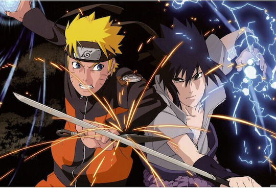 Naruto & Sasuke poster 61x90cm poster424