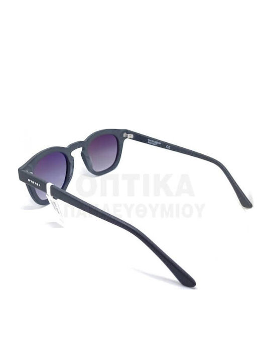 The Glass of Brixton Unisex Sunglasses with Black Plastic Frame and Black Gradient Lens BS236 01