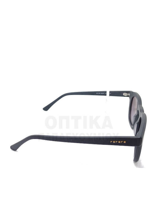 The Glass of Brixton Unisex Sunglasses with Black Plastic Frame and Black Gradient Lens BS236 01