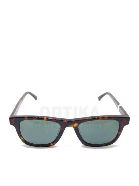 The Glass of Brixton Sunglasses Brown with Acetate Frame & Green Lens The Glass of Brixton Sunglasses Brown with Acetate Frame & Green Lens