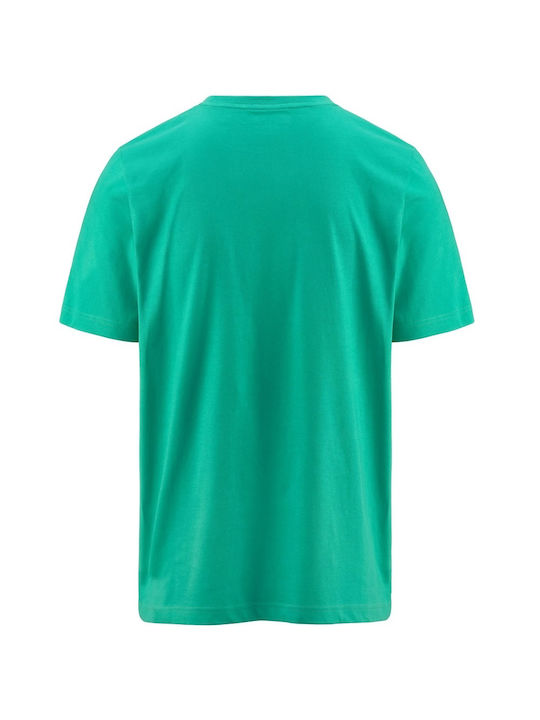 Kappa Herren T-Shirt Kurzarm Green