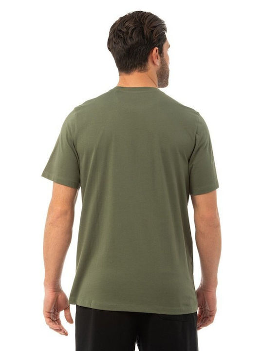 Be:Nation Ανδρικό T-shirt Κοντομάνικο D.khaki