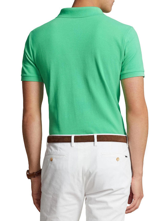 Ralph Lauren Custom Polo Short Sleeve Blouse Classic Kelly