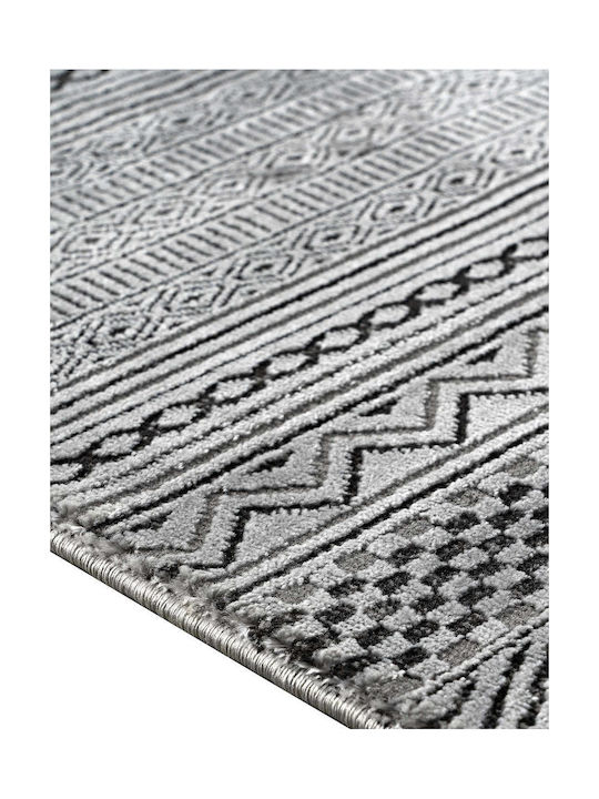 Madi Rug Rectangular Gray