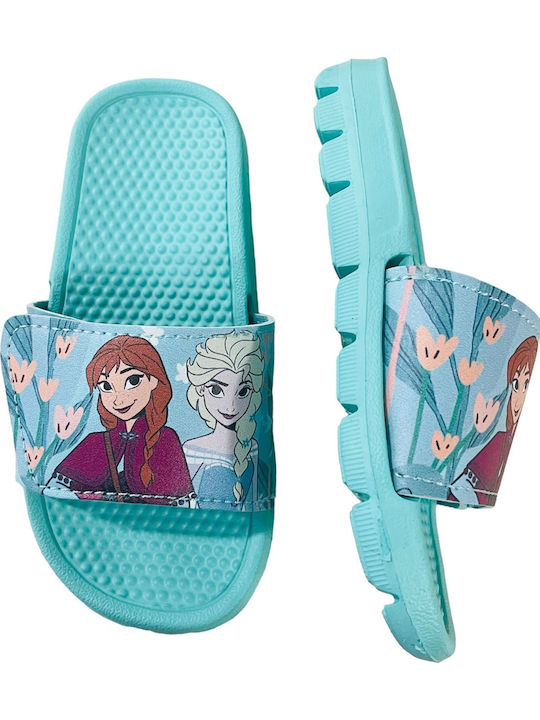 Детски джапанки Frozen Тюркоазени Frozen