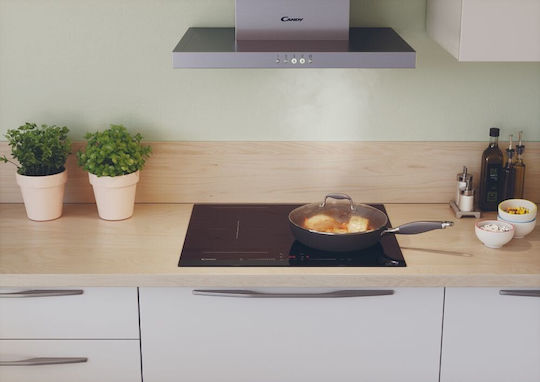 Candy Cook 600 Plită cu Inducție Autonom cu Funcție de Blocare 59x52εκ.