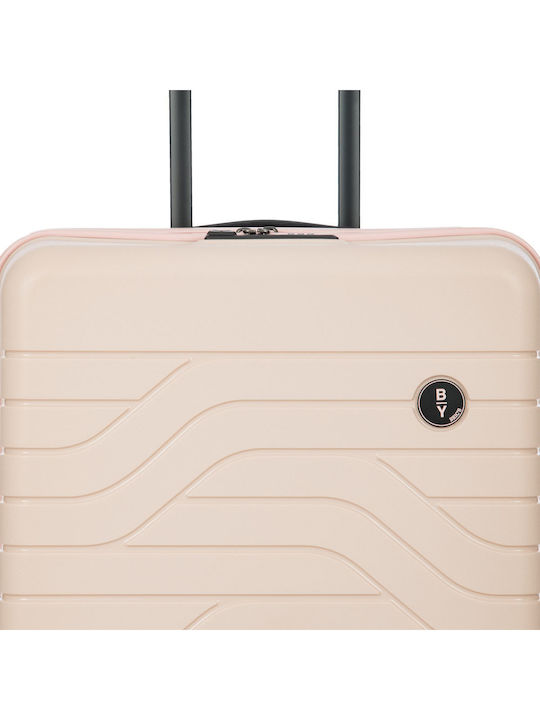 Bric's Milano Mittlerer Hartreisekoffer Pearl Rosa mit 4 Rädern Höhe 65cm