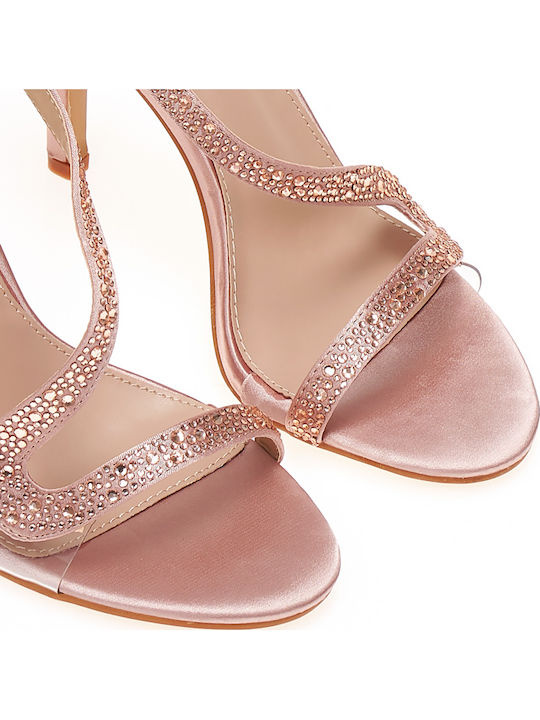 Tsoukalas Sandals with Strass Bronze