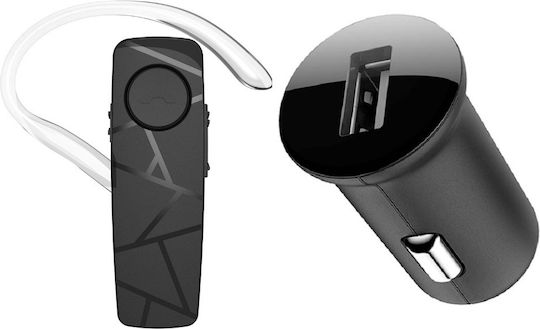 Tellur Vox 60 In-ear Bluetooth Handsfree Ακουστικό Μαύρο