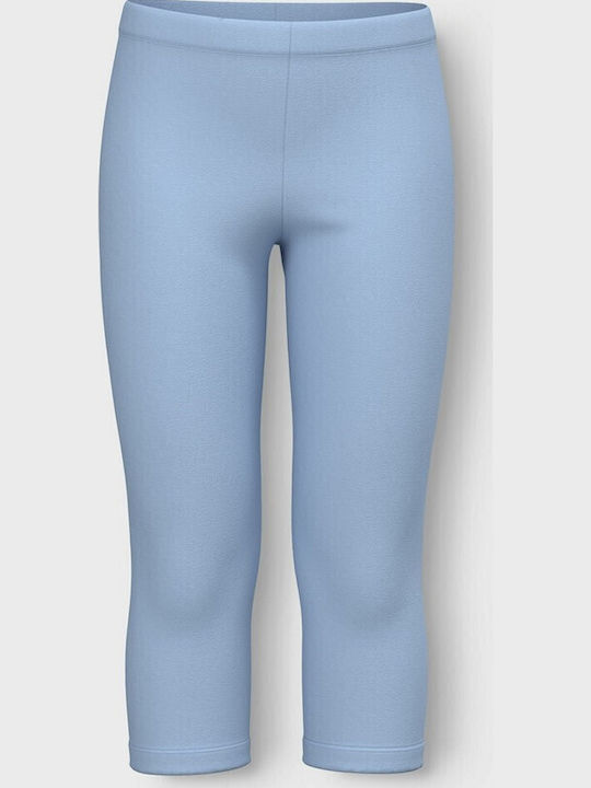 Kids Legging Capri Light Blue