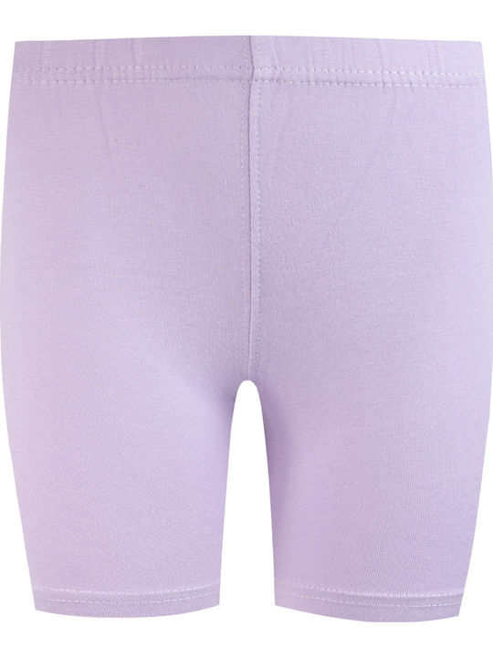 Kinder Leggings Radfahren Kurz Pink