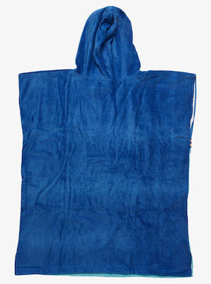 Quiksilver Hoody Kinder Strandponcho Blau 71 x 71cm.